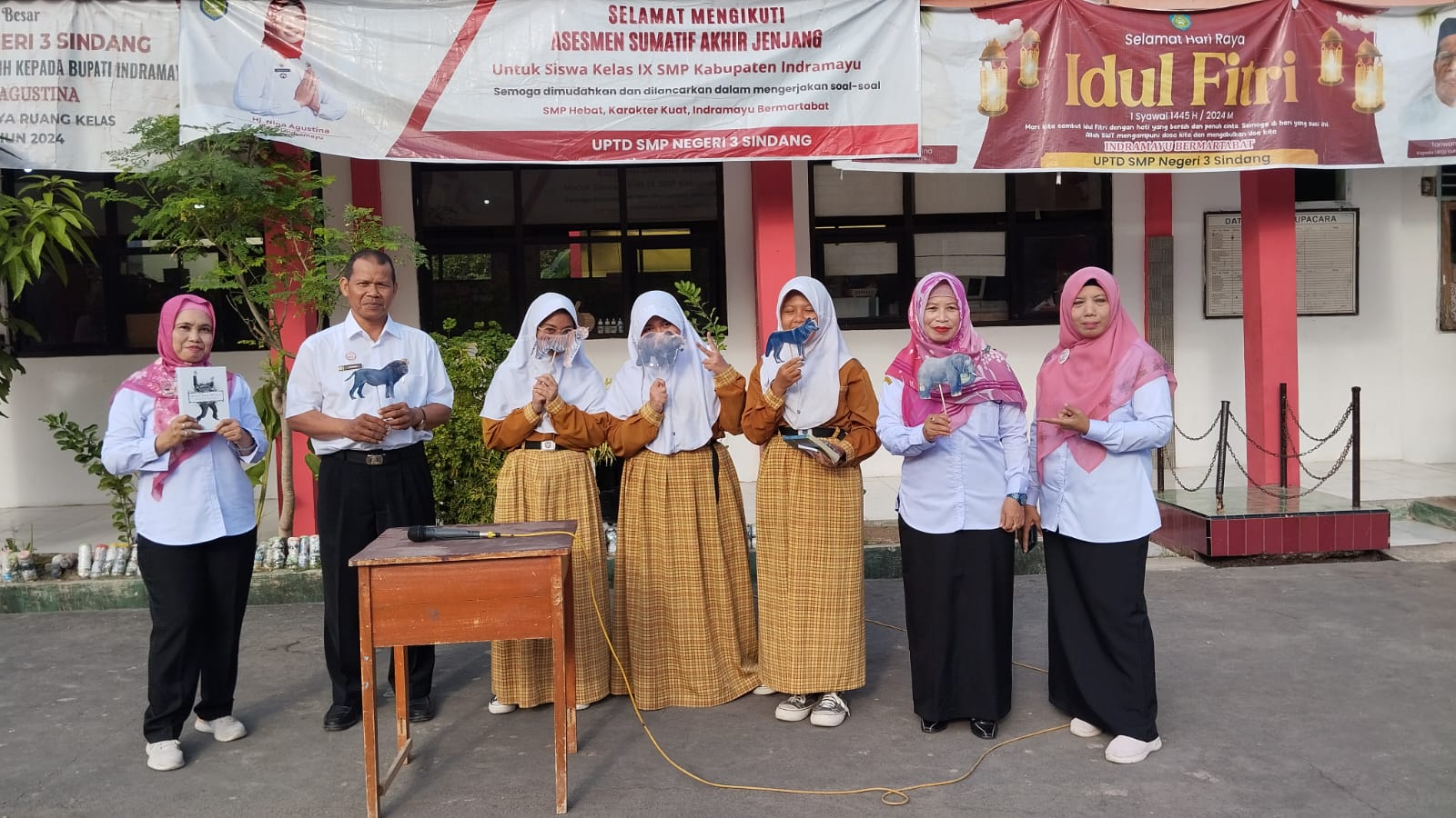 Story Telling Di Literasi SMPN 3 Sindang Indramayu