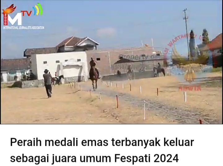 Peraih medali emas terbanyak keluar sebagai juara umum fespati 2024