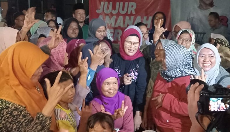 Warga Singaraja Dan Singajaya Indramayu Siap Menangkan Paslon No 3 Nina Tobroni