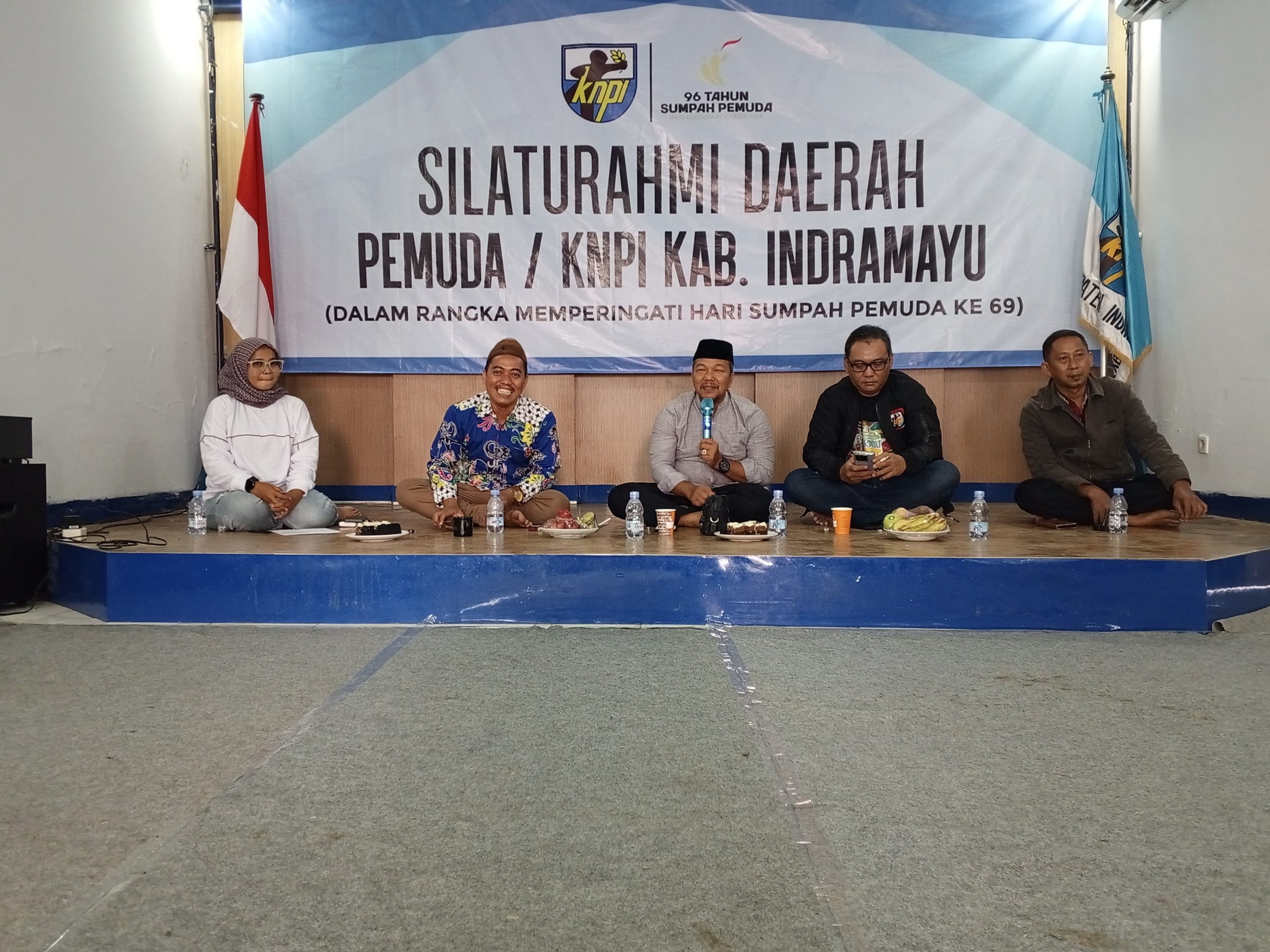 Susun Rencana Kegiatan Mendatang,KNPI Indramayu Adakan Silaturahmi Daerah