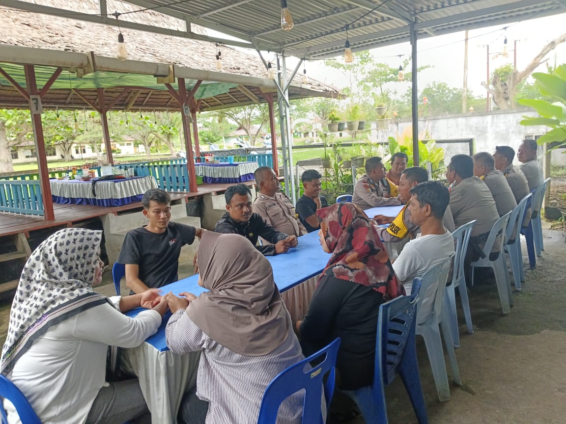 Personel PAM PPK Rangsang Barat Gelar Cooling System Pasca Pilkada