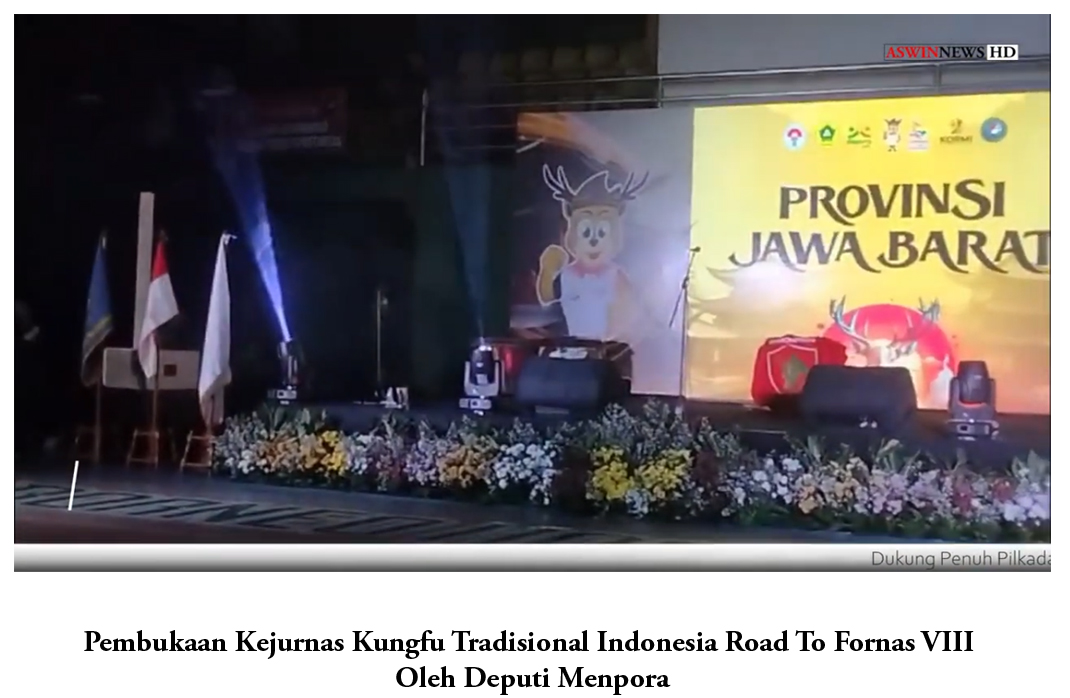 Pembukaan Kejurnas Kungfu Tradisional Indonesia Road To Fornas VIII Oleh Deputi Menpora