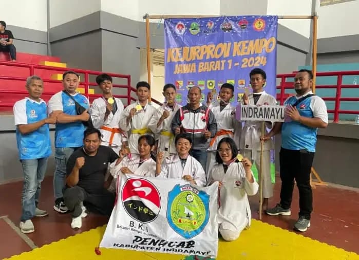 6 Atlet Kempo Indramayu Raih 6 Medali Emas Kejurprov Jabar 1 2024