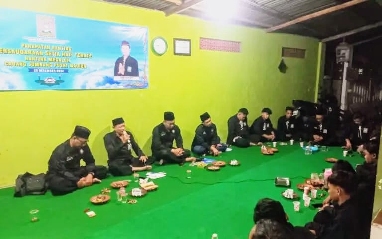 Persaudaraan Setia Hati Terate Megaluh Gelar Musyawarah Ranting