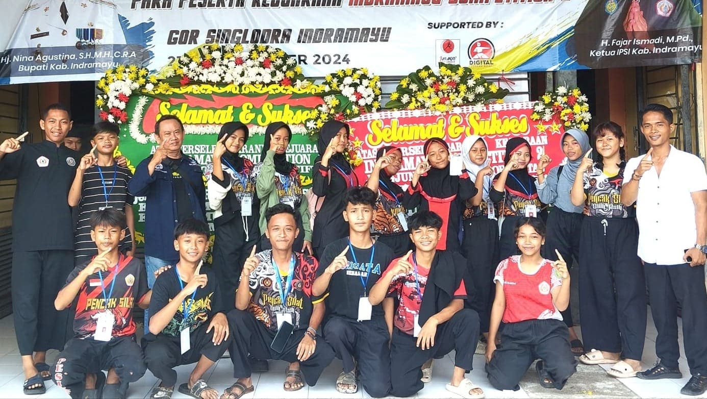 Perguruan Silat Silih Asih Boyong 7 Medali Emas Kejuaraan Silat Indramayu Competition