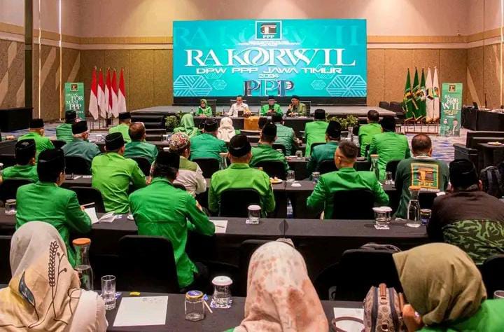 Ning Ema Hadiri Rakorwil DPW PPP Jawa Timur