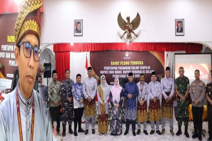 KPU Kabupaten Bengkalis Tetapkan Pemenang Bupati Terpilih Melalui Rapat Pleno