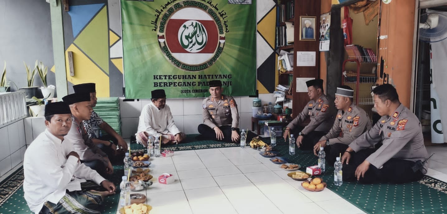 Kapolres Cirebon Kota Dan Kapolsek Seltim Kunjungi Pondok Pesantren Madinatunnajah