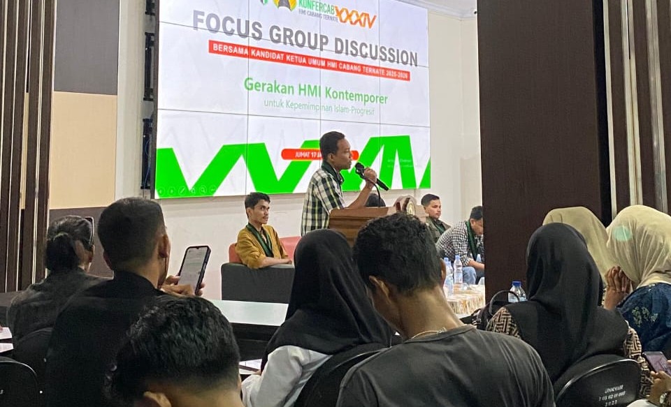 Focus Grup Discussion (FGD) Konferensi Cabang Ternate,Abdullah Karmadi Tampil Mendominasi