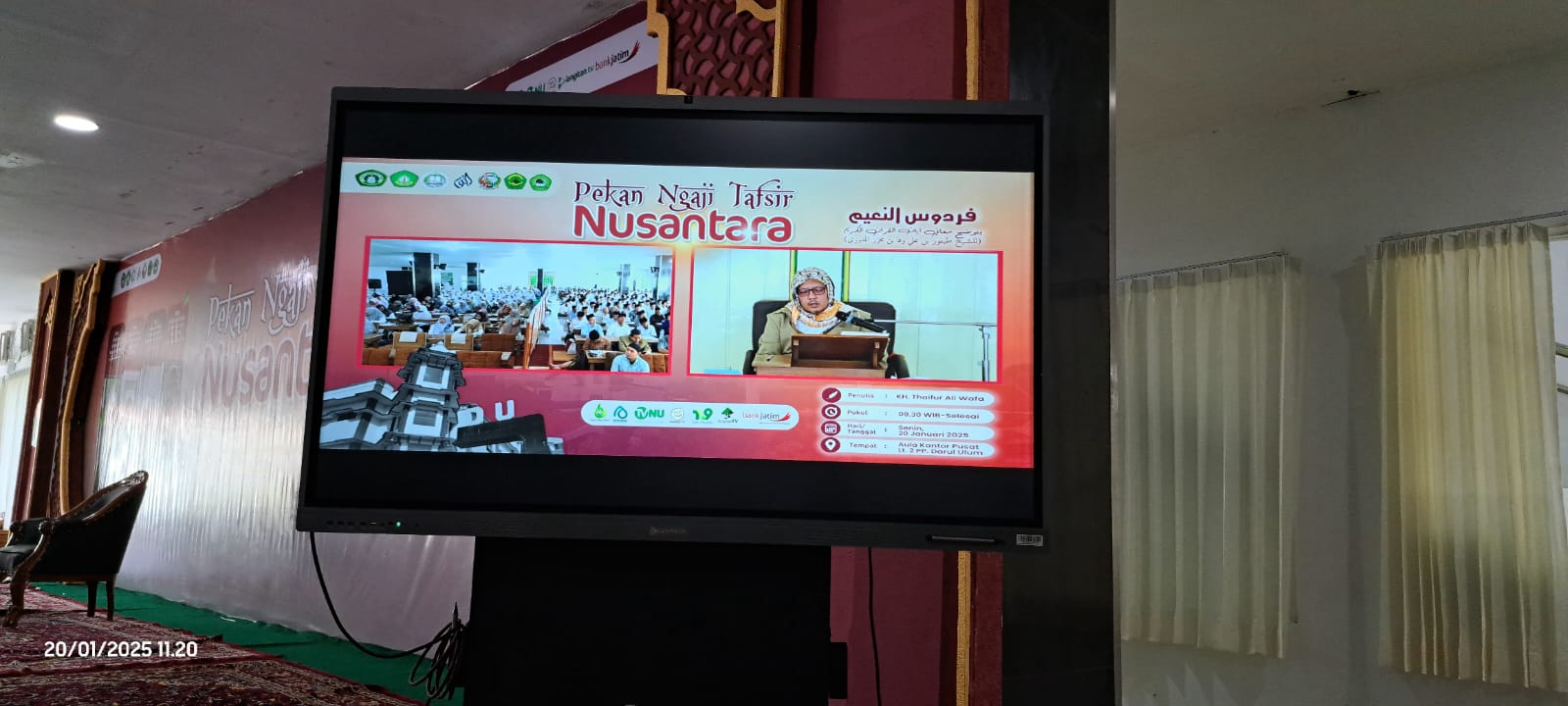 Pekan Ngaji Tafsir Nusantara Hari Ketiga,Antusiasme Tak Terbendung Meski Dilaksanakan Hybrid