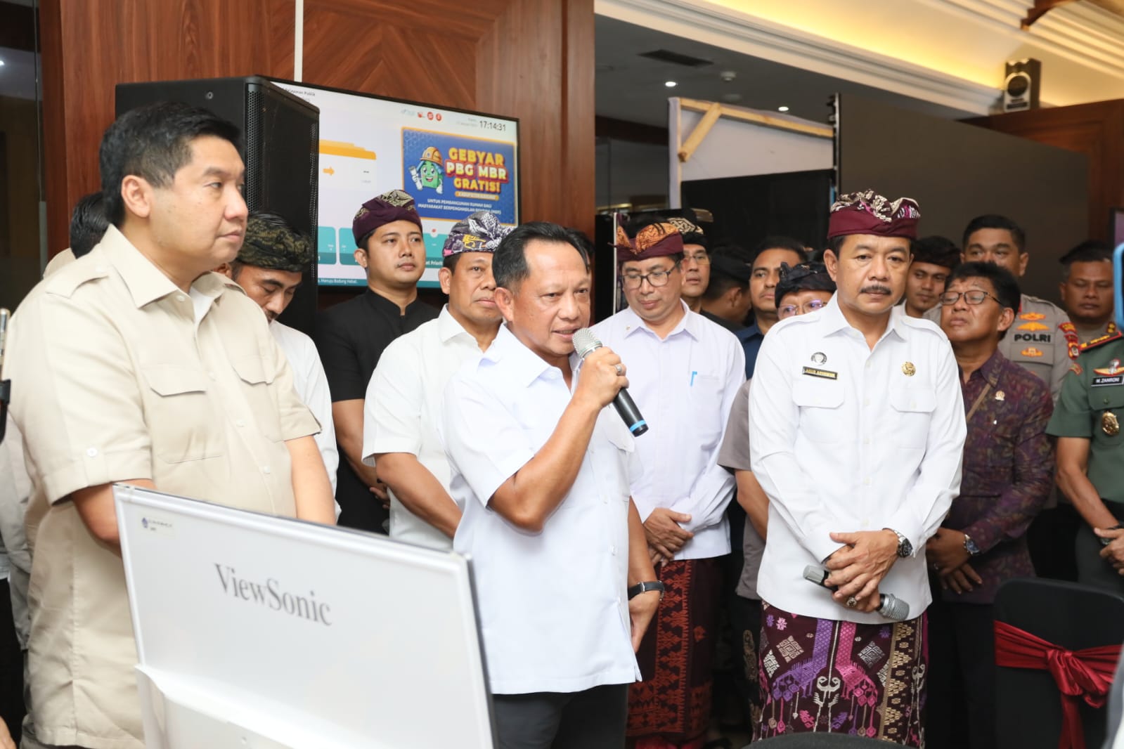 Mendagri Apresiasi Layanan PBG Kabupaten Badung,Dukung Program 3 Juta Rumah Rakyat Kecil