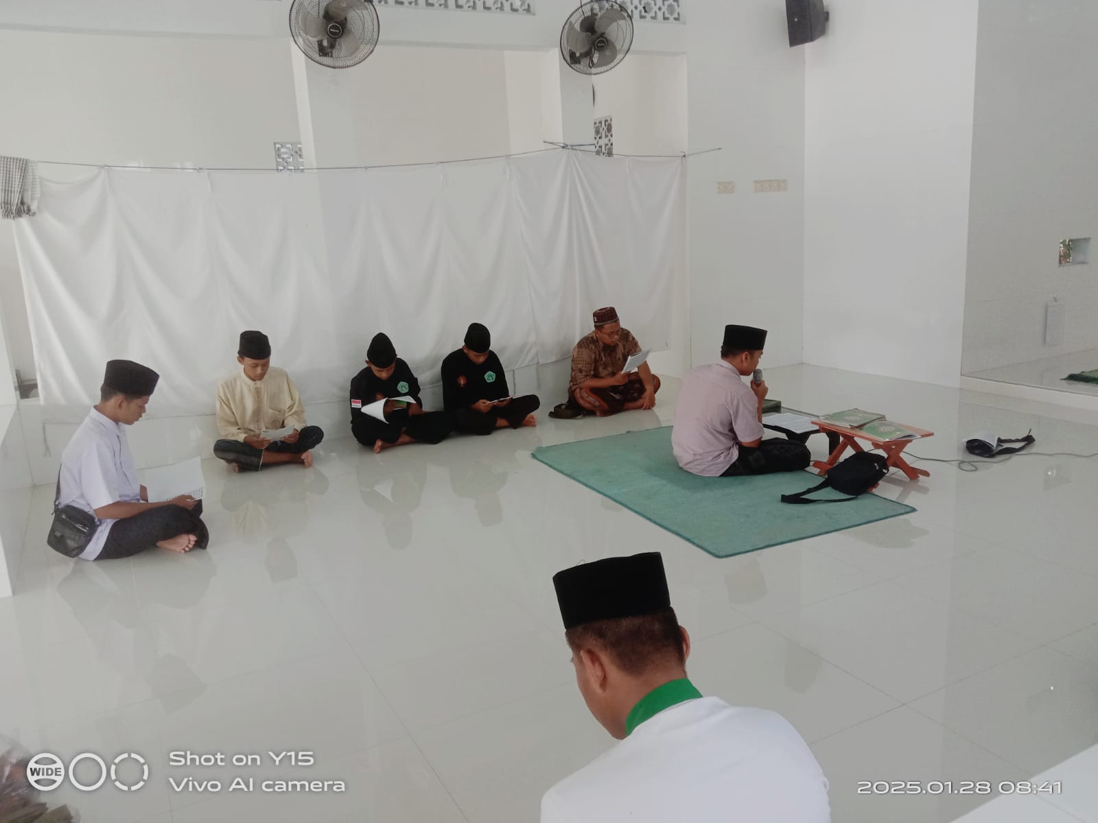 Pagar Nusa Dan Ansor Megaluh,Khotmil Qur’an Harlah 102 NU Dan Rojabiyah