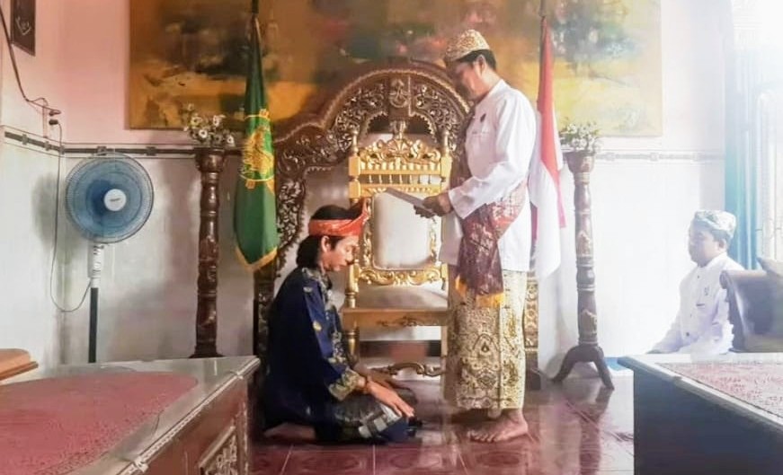 Coronation of Datuk Fathul HM as Tumenggung Wali Nagari Sabah Malaysia