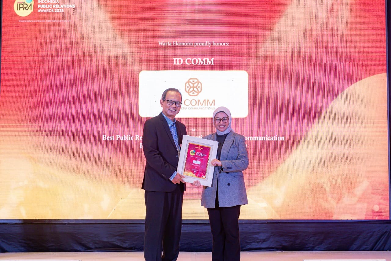 Digital Platform Innovation Leads ID COMM to Win the 2025 Indonesia Public Relations Awards