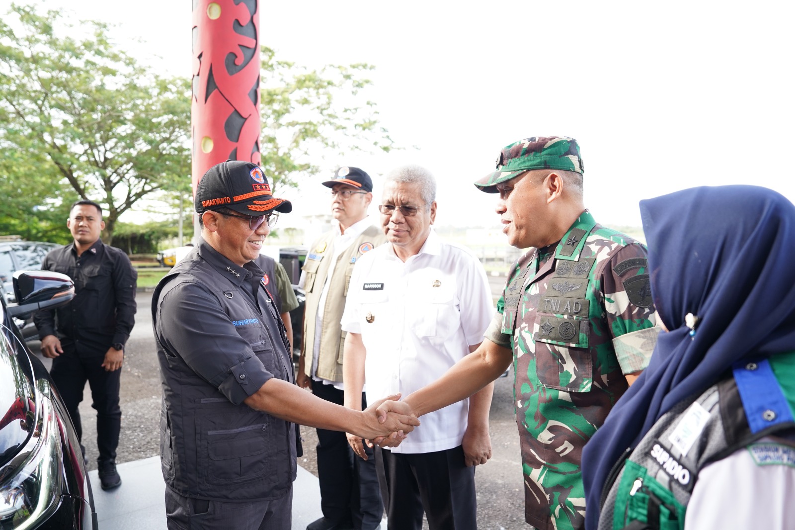 Kasdam XII/Tpr Ikuti Rapat Koordinasi Penanganan Darurat Bencana Provinsi Kalbar