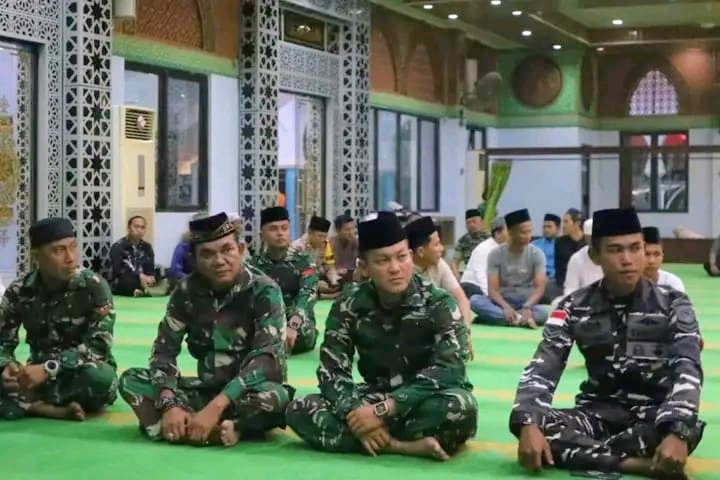 Dandim 0303/Bengkalis Hadiri Peringatan Isra Miraj Nabi Muhammad SAW