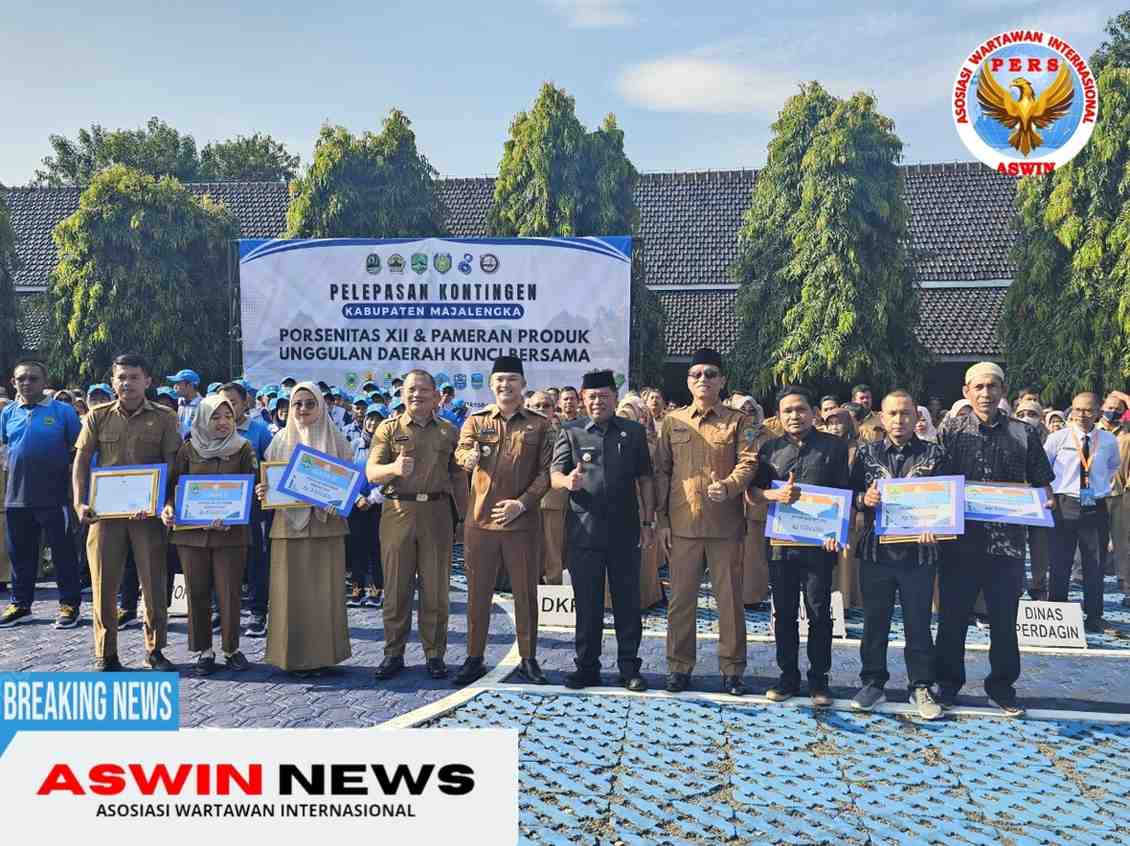 Bupati Majalengka Berikan Penghargaan Kepada Petani Dan Penyuluh Pertanian,Dukung Ketahanan Pangan Nasional