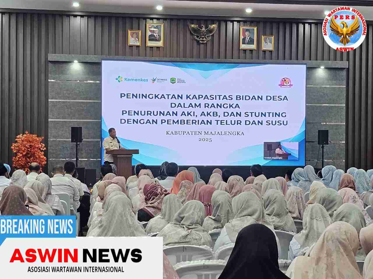 Dinas Kesehatan Adakan Bimtek Bagi Bidan Desa SE Majalengka,Untuk Tingkatkan Pelayanan Kesehatan