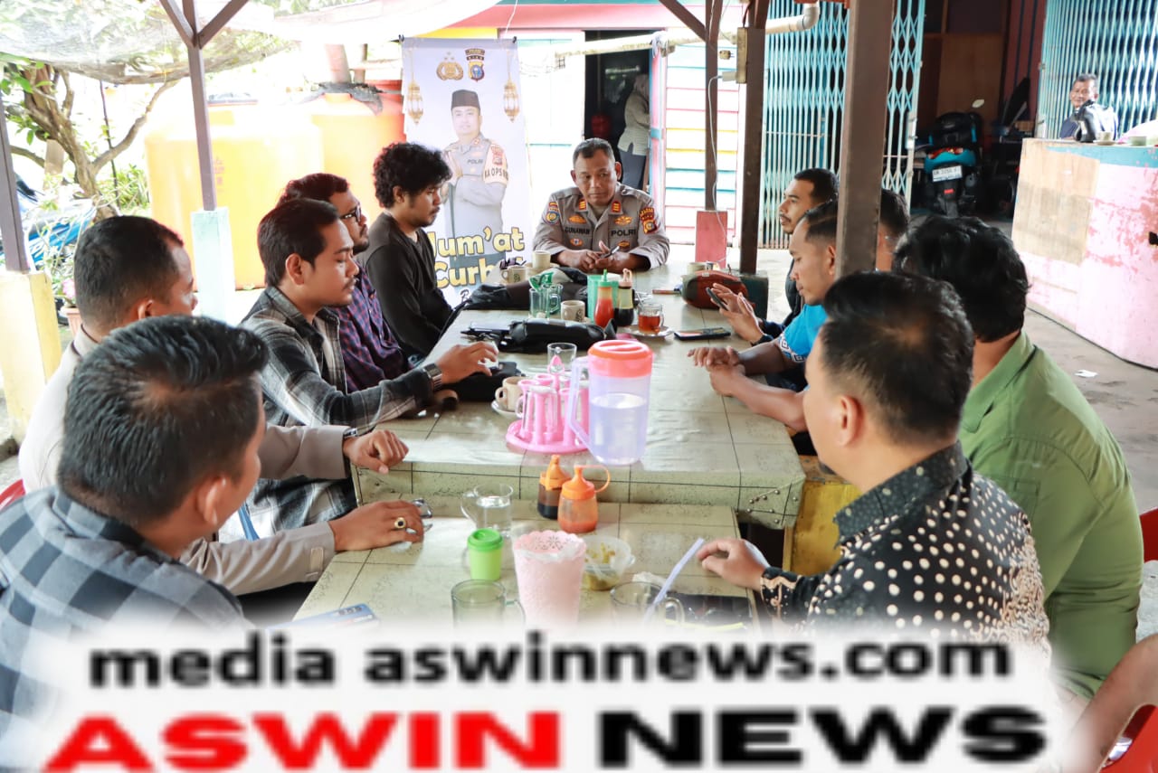 Polres Meranti Gelar Jum’at Curhat Bersama PWI, Perkuat Sinergitas Polri dan Insan Pers