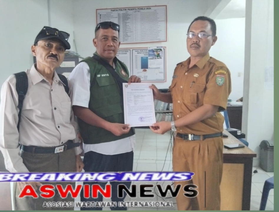 DPC ASWIN Asahan Resmi Terdaftar di Kesbangpol Kabupaten Asahan