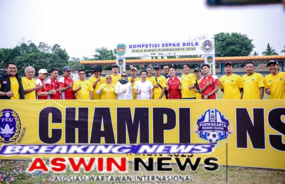 ASKAB PSSI  PURWAKARTA SUKSES GELAR GRAND FINAL KOMPETISI DI TIGA KASTA BERBEDA