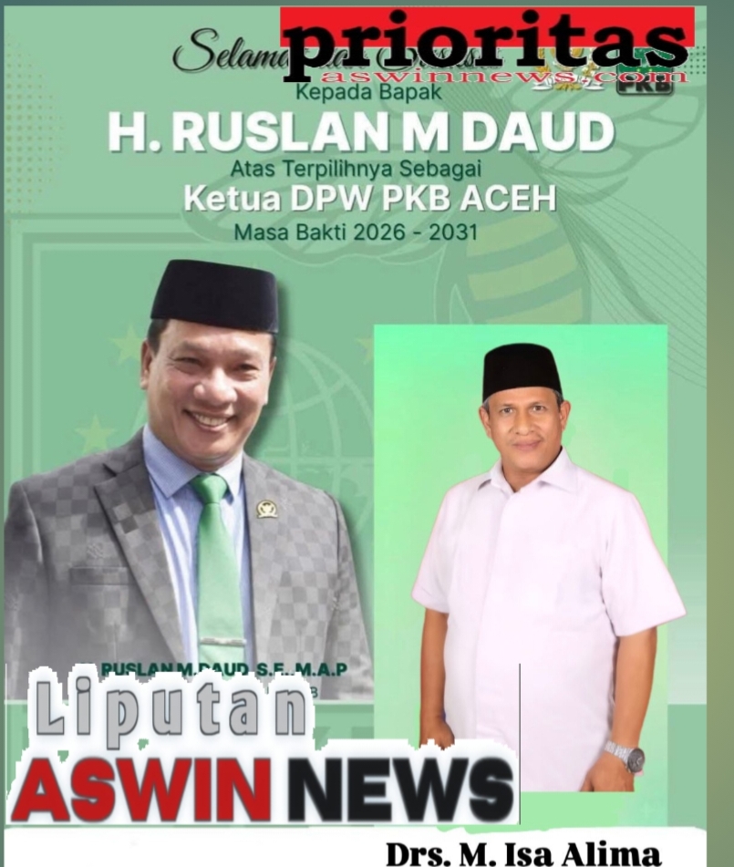 Isa Alima Ucapkan Selamat kepada H. Ruslan M. Daud, Sebut Kepemimpinan Adalah Amanah