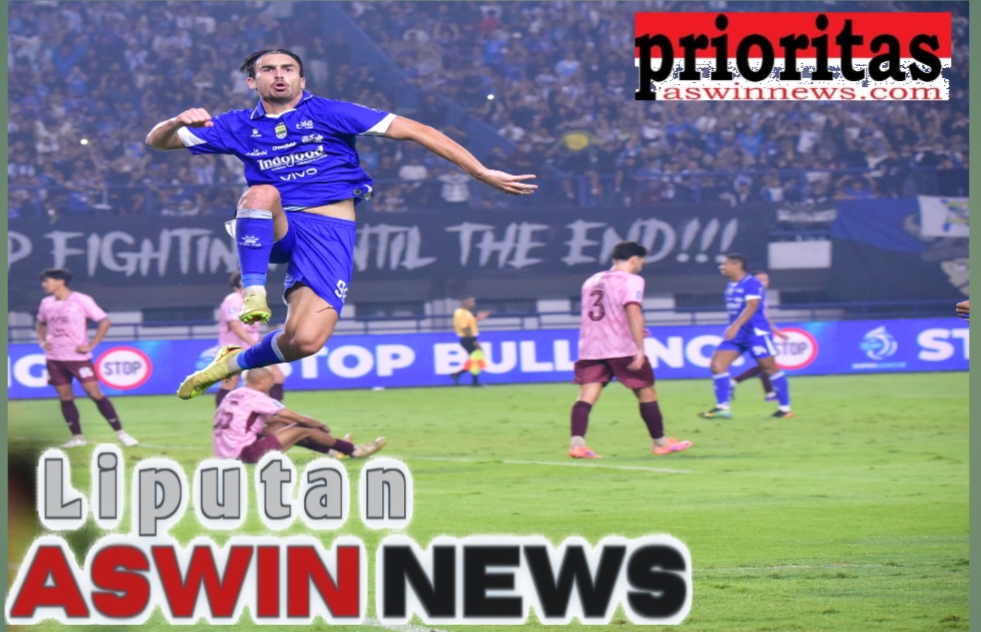 Persib Bandung Taklukkan Persik Kediri 3-0, Hodak Puas Meski Sempat Kesulitan