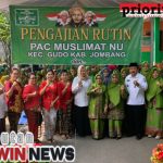 PAC Muslimat Gudo Gelar Pengajian Rutinan Rabu Wage, Perkuat Ukhuwah Dan Program Sosial
