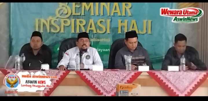 Kepala Kemenhaj Drs. H. Effendy, M.Hi Jadi Narasumber Seminar Inspirasi Haji