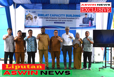 Perumda Tirta Keumuneng Launching Aplikasi My Tirta Keumuneng Gelar Diklat Capacity Building