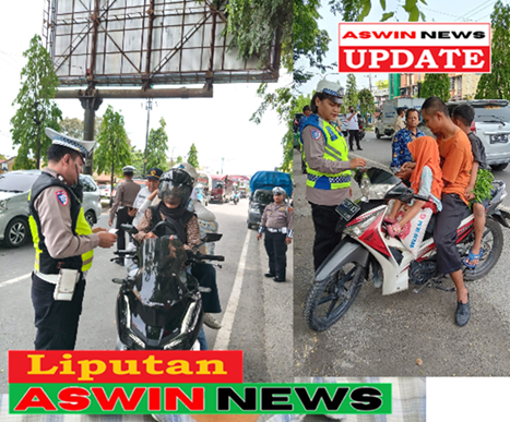 Satlantas Polres Langkat Intensifkan Razia Opsen PKB dan BBNKB, Wujud Nyata Polri Tingkatkan Ketertiban Berlalu Lintas