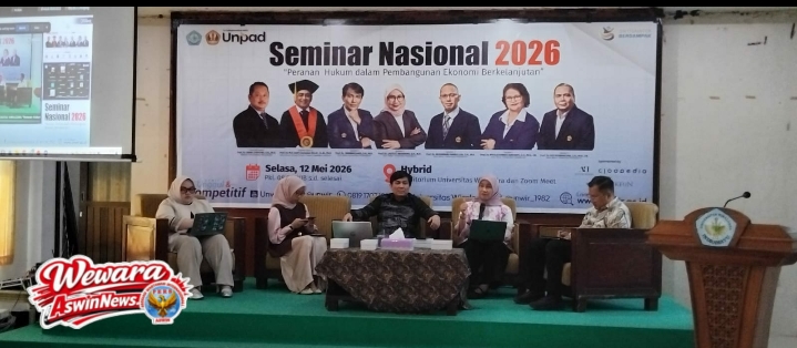 Unwir Melalui Fakultas Hukum Gelar Seminar Nasional 2026, Bahas Peranan Hukum Dalam Pembangunan Ekonomi Berkelanjutan