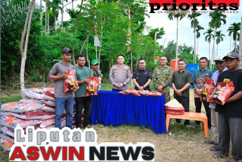 Polres Pidie Hadiri Panen Raya Jagung Serentak Kuartal II, Dukung Swasembada Pangan Nasional