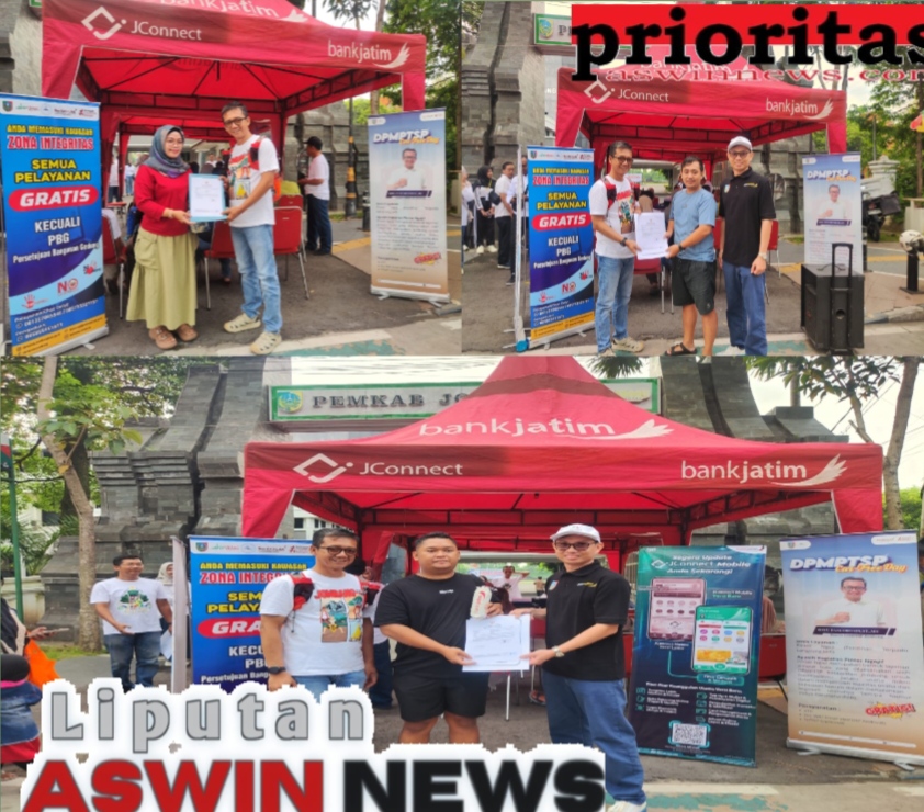 DPMPTSP Jombang Jemput Bola, NIB Gratis Langsung Jadi Di CFD