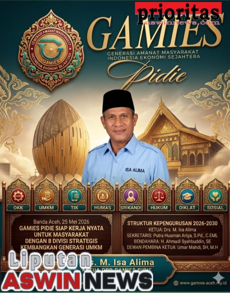 Isa Alima Nakhodai DPD Gamies Pidie, Siap Kembangkan Generasi Penggiat UMKM