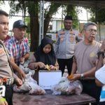 Kapolres Langkat Pimpin Penyembelihan Hewan Qurban, Wujud Kepedulian Polri kepada Masyarakat