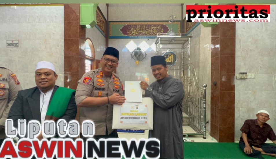 Kapolres Langkat Safari Jumat Di Masjid Al-Hidayah, Berikan Edukasi Kamtibmas kepada Jamaah