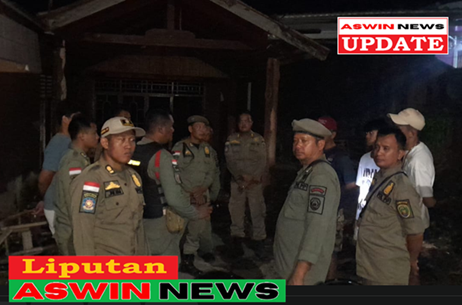 Satpol PP Kota Bengkulu Tindak Lanjuti Aduan Warga, Bubarkan Sekelompok Pelajar di Rumah Kosong
