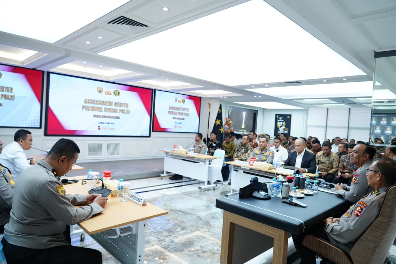 Polri Perkuat Sistem Meritokrasi Dan Manajemen Talenta Melalui Assessment Center Perwira Tinggi 2026