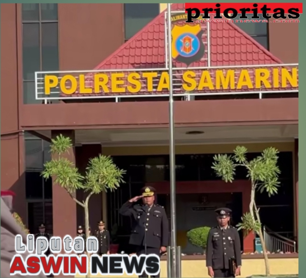 Kobarkan Semangat Pancasila, Polresta Samarinda Gelar Upacara Peringatan Hari Lahir Pancasila