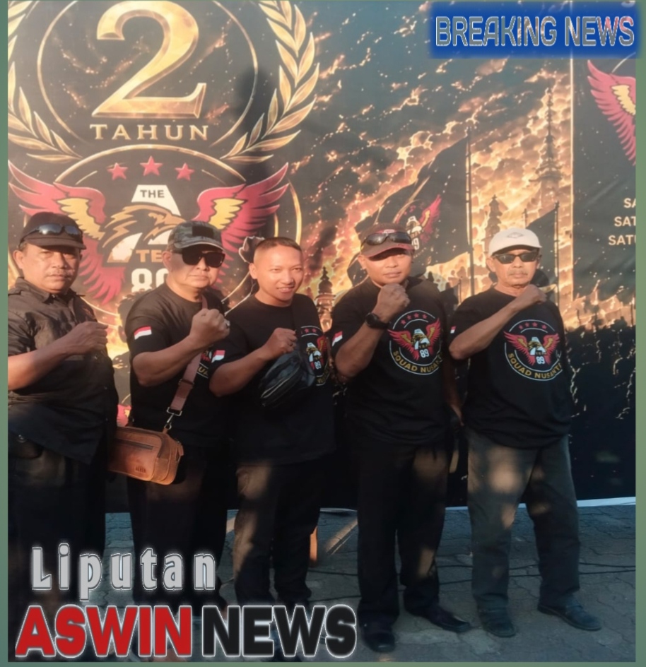 Ketua DPC ASWIN Jombang Haris Teguh Setiawan Hadiri HUT Ke-2 Squad Nusantara Di Semarang, Perkuat Sinergi Nasional