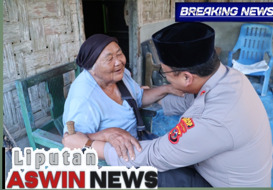 Kapolres Langkat Tunjukkan Kepedulian Sosial Melalui Program Bedah Rumah Sambut Hari Bhayangkara Ke-80