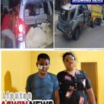 Mobil Fortuner Pengangkut Sapi Curian Terperosok Parit Di Langkat, Dua Pelaku Diamankan
