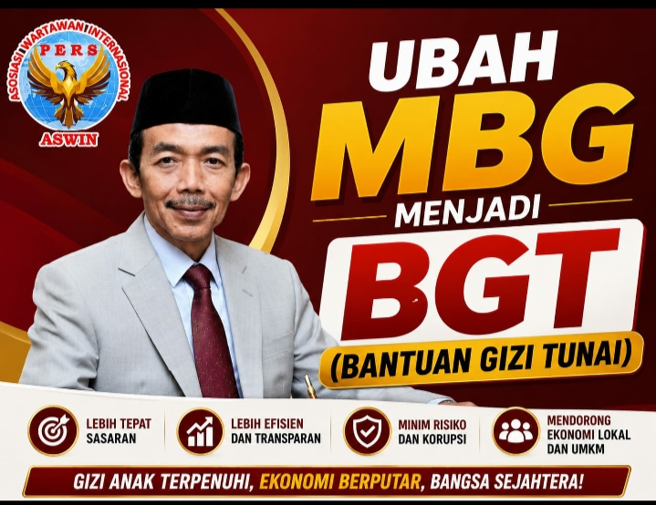 Ubah MBG Menjadi Bantuan Gizi Tunai: Kebijakan yang Lebih Tepat Sasaran dan EfisienOleh Aceng Syamsul Hadie (ASH)