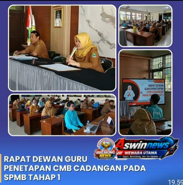 SMAN 1 Jatiwaras Tetapkan Calon Murid Baru Cadangan SPMB Tahap I, Seleksi Berjalan Objektif dan Transparan