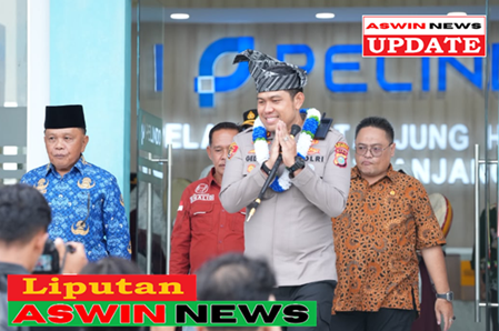 Disambut Meriah dengan Tradisi Melayu, AKBP Gede Prasetia Adi Sasmita Resmi Tiba di Kepulauan Meranti