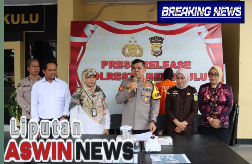 Satresnarkoba Polresta Bengkulu Bongkar Empat Kasus, Sabu 25,25 Gram Dimusnahkan