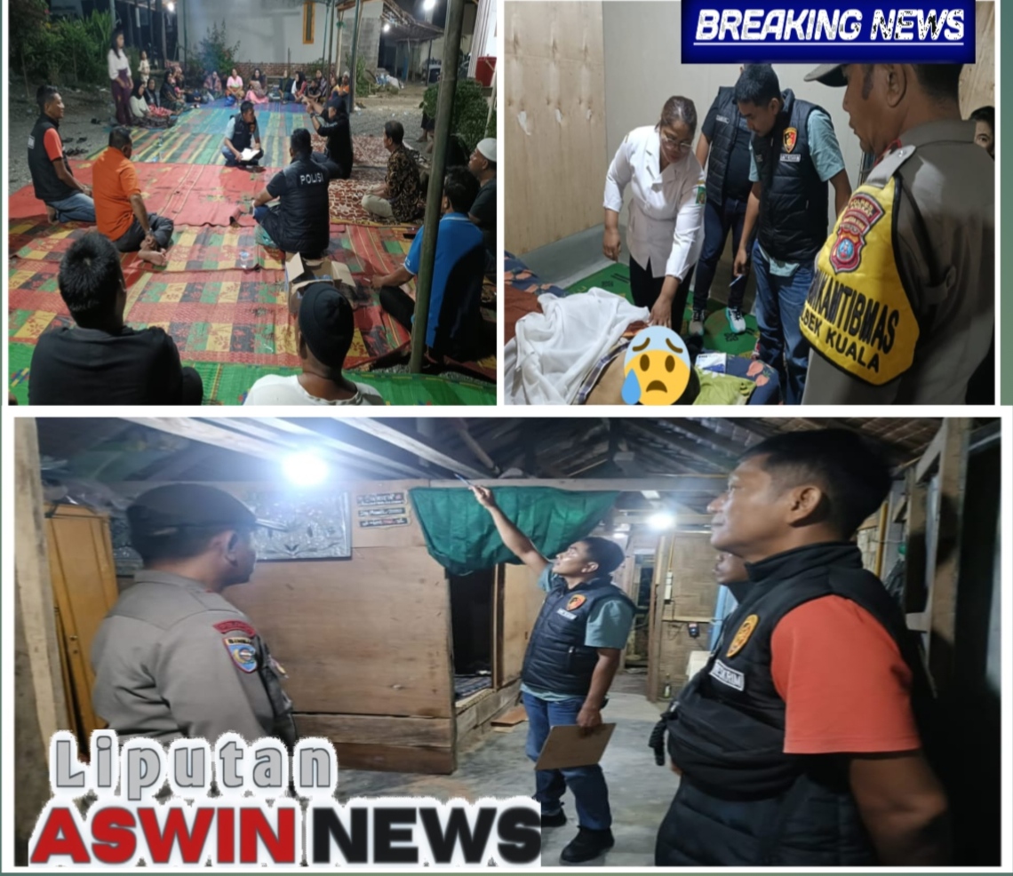 Diduga Depresi Akibat Penyakit Menahun, Seorang Lansia Di Sirapit Langkat Ditemukan Meninggal Dunia