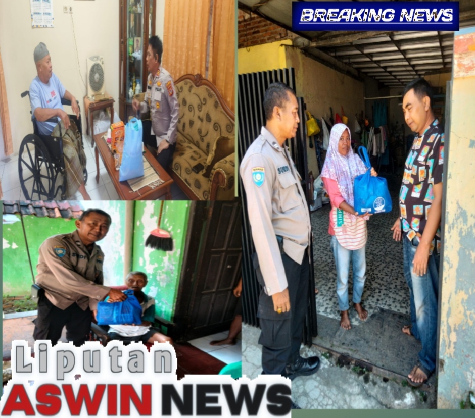 HUT Bhayangkara ke-80, Polsek Depok Salurkan Sembako Dan Pererat Silaturahmi dengan Purnawirawan Polri