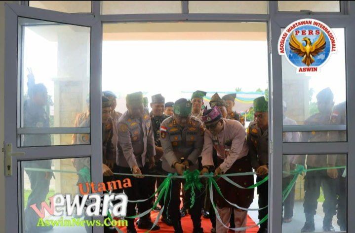 Resmikan Mako Baru Polsek Rangsang Barat, Kapolres Meranti Tekankan Peningkatan Pelayanan dan Profesionalisme Personel